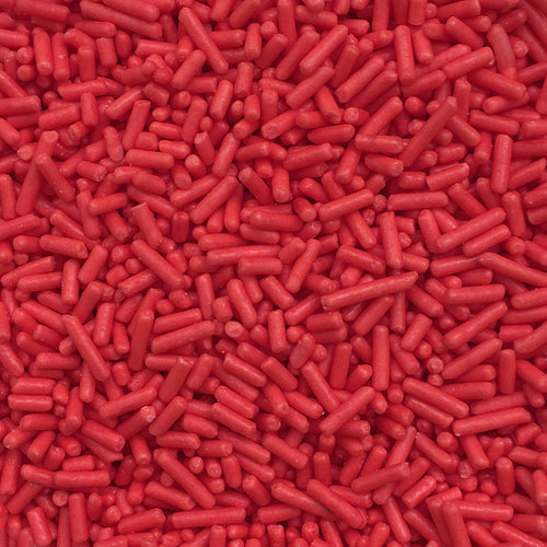 Rose Red rood suiker hagelslag voor confettitaart of taartdecoratie